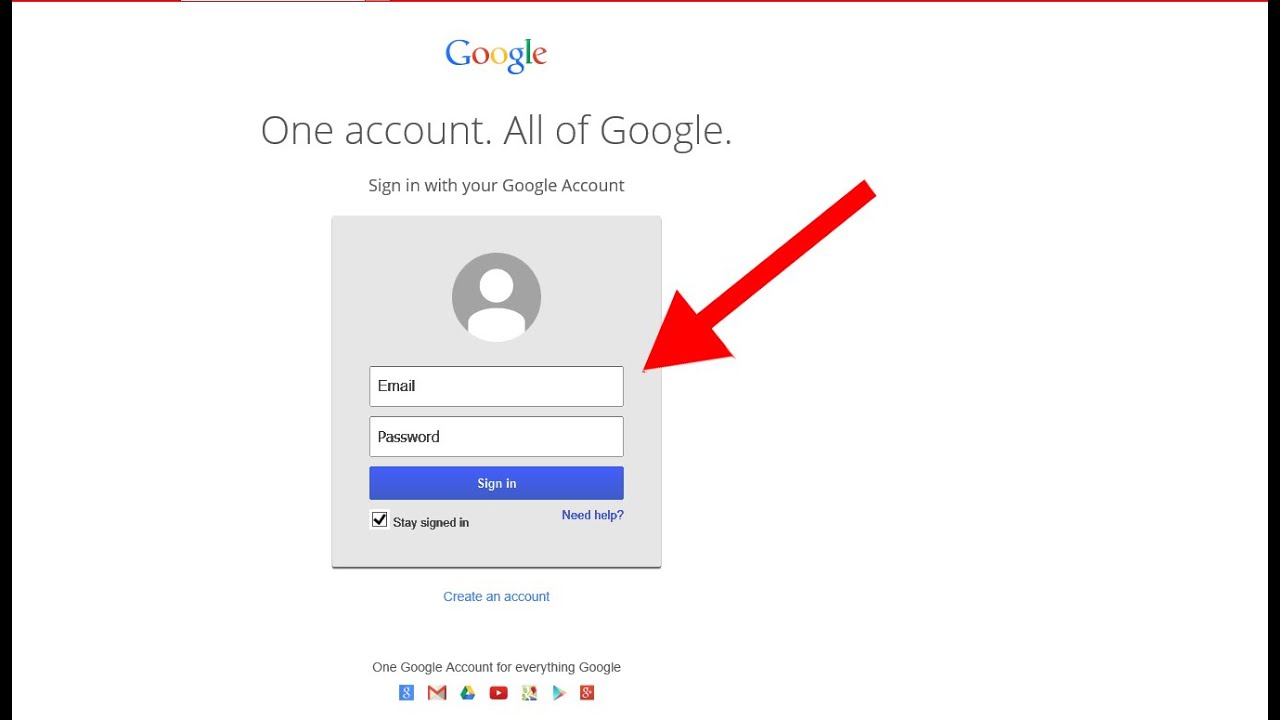 gmail login different username and password